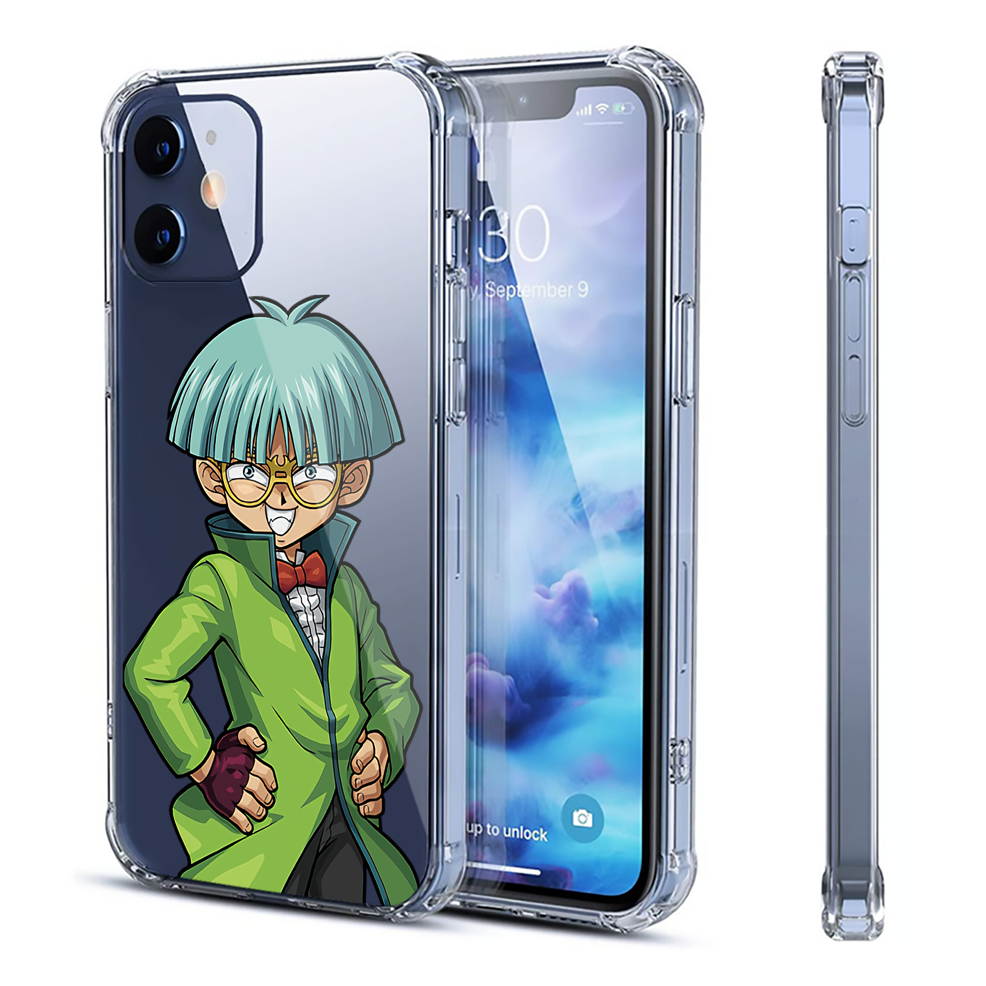 （画像用） 遊☆戯☆王 Yu-Gi-Oh! 【iPhone 12シリーズ対応】透明スマホケース（クリアソフトケース）